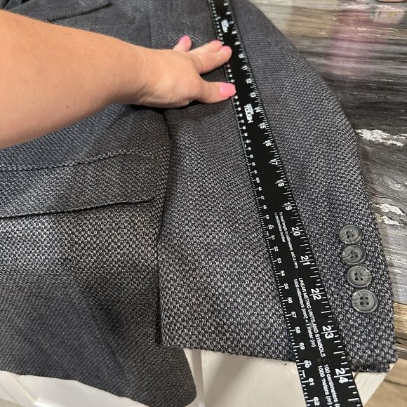 Hill And Archer Mens Blazer 44R Lambswool Single Breasted 3 Button Office Career - Picture 5 of 12